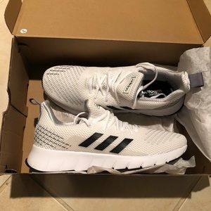 NWT IN BOX Adidas White Shoes
